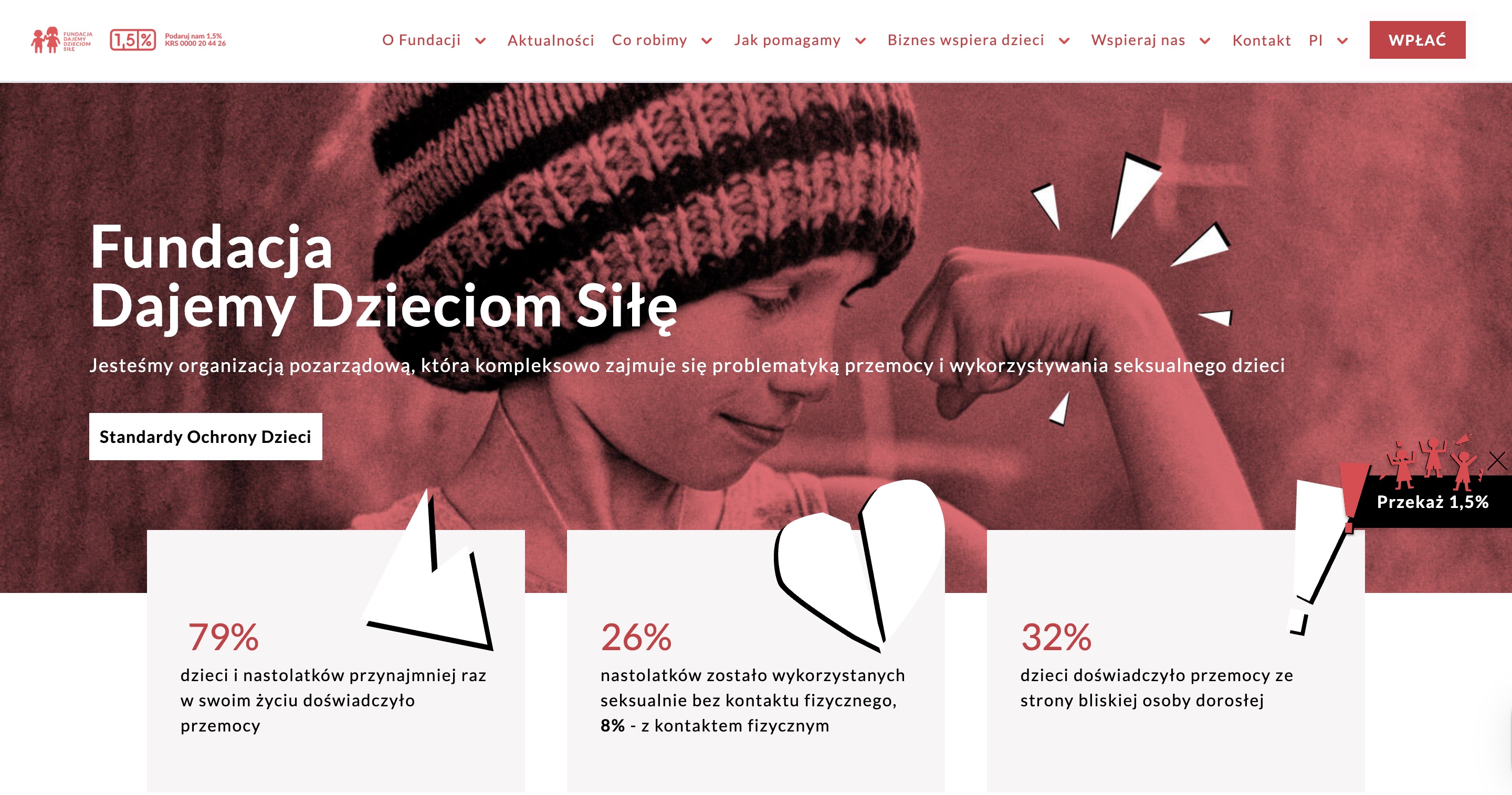 Wykorzystywanie seksualne zabiera dzieciństwo. Fundacja Dajemy Dzieciom Siłę pomaga je odzyskać